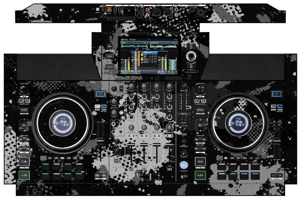 Denon DJ SC Live 4 Skin Conflict Grey