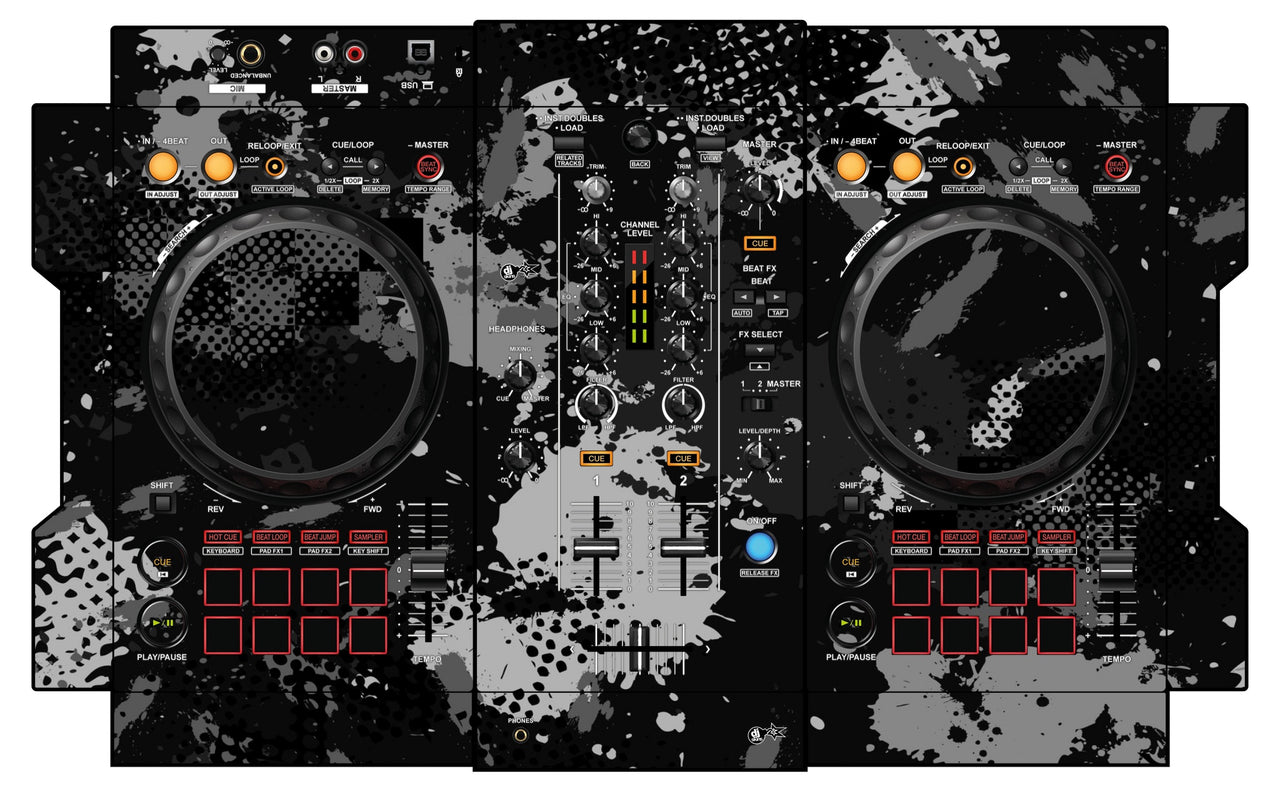 Pioneer DJ DDJ 400 Skin Conflict Grey