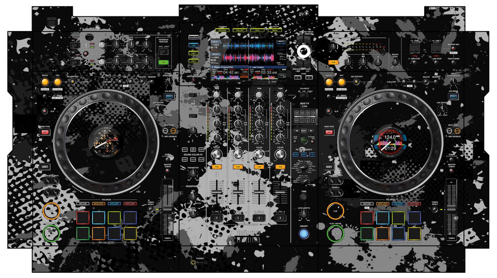 Pioneer DJ XDJ XZ Skin Conflict Grey