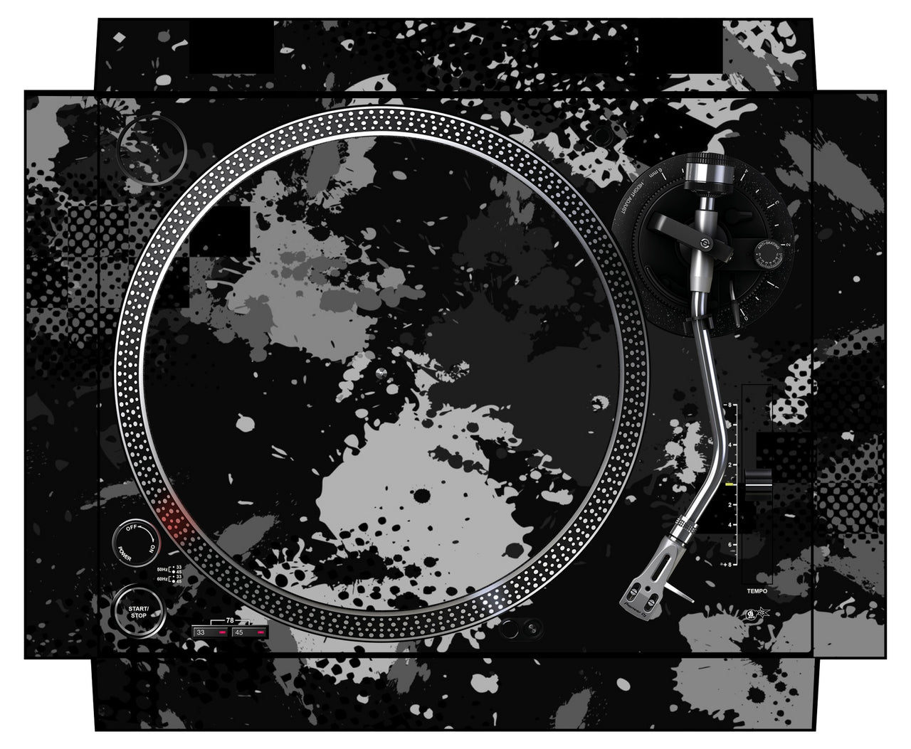 Pioneer DJ PLX 500 Skin Conflict Grey