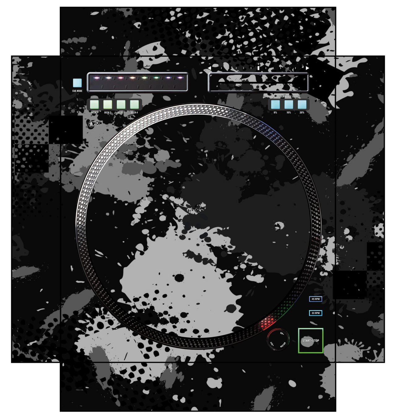 Rane TWELVE Skin Conflict Grey