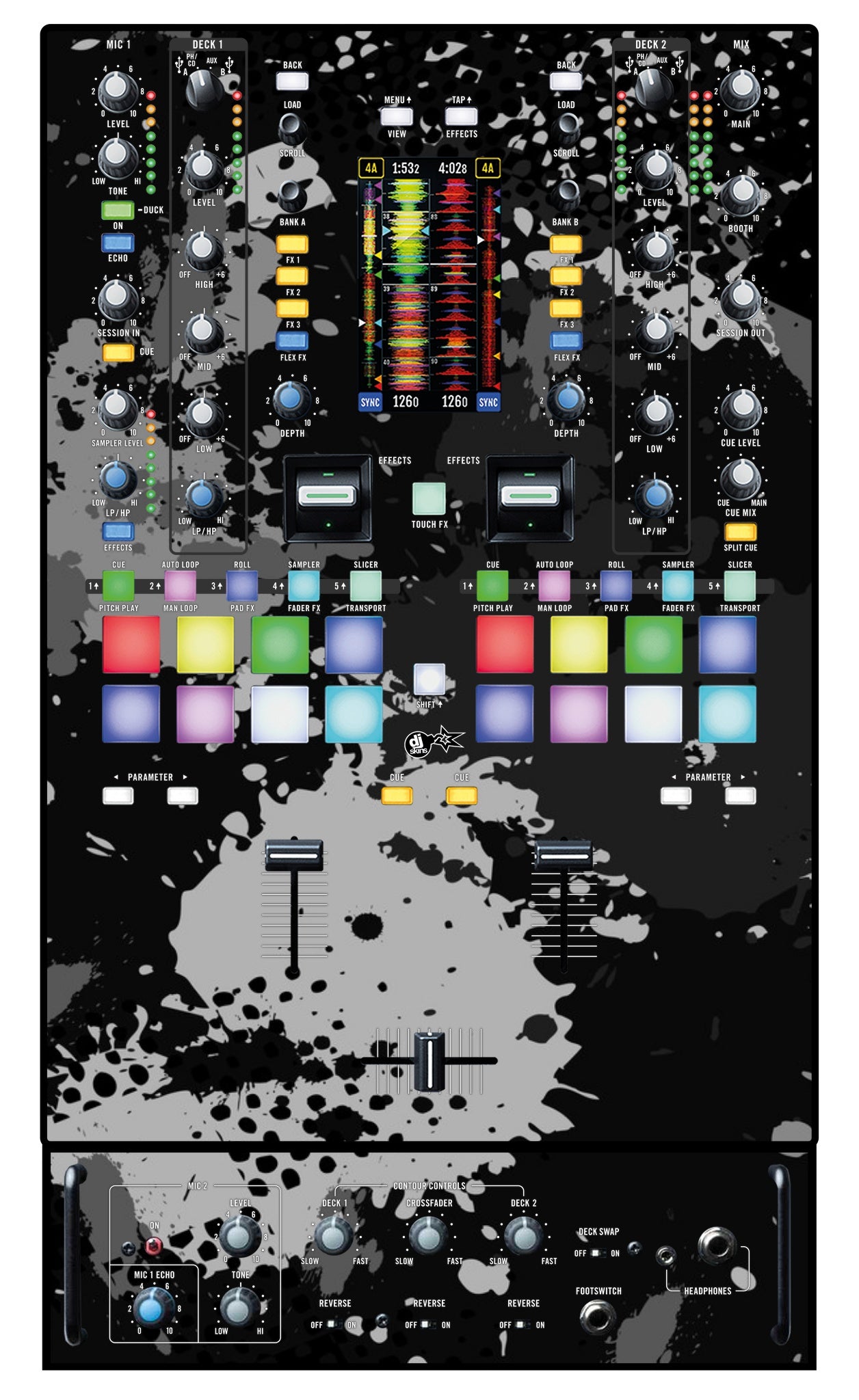 Rane 72 Skin Conflict Grey