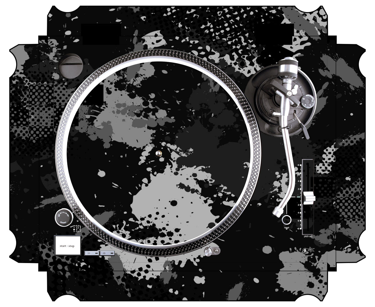 Technics 1200 / 1210 MK5 Skin Conflict Grey