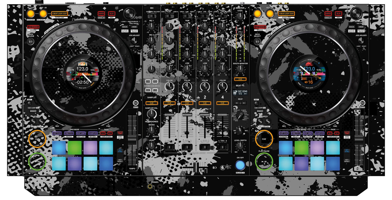 Pioneer DJ DDJ 1000 Skin Conflict Grey