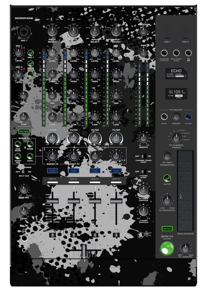 Denon DJ X 1850 Skin Conflict Grey