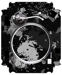 Technics 1200 / 1210 MK2 VERTICAL Skin Conflict Grey