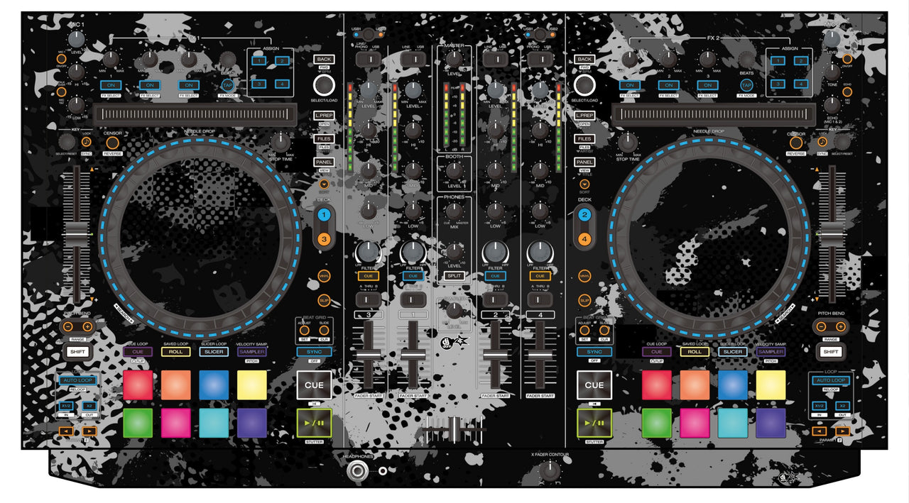 Denon DJ MC 7000 Skin Conflict Grey