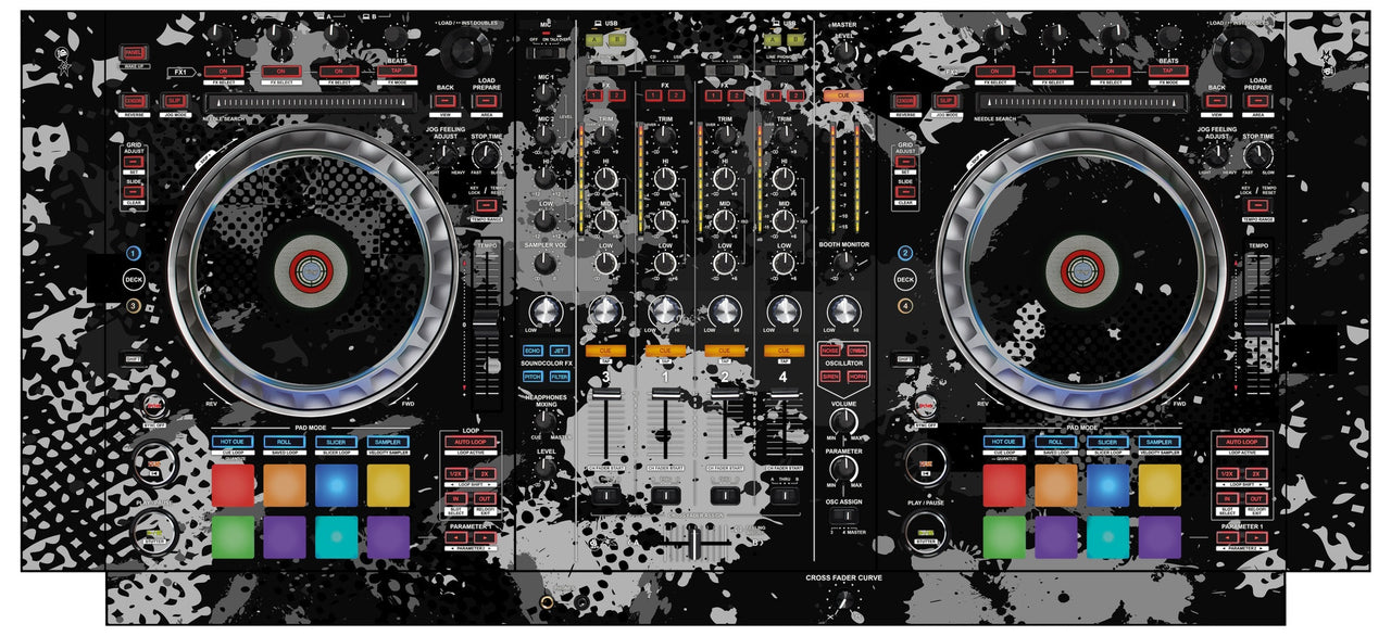 Pioneer DJ DDJ SZ Skin Conflict Grey