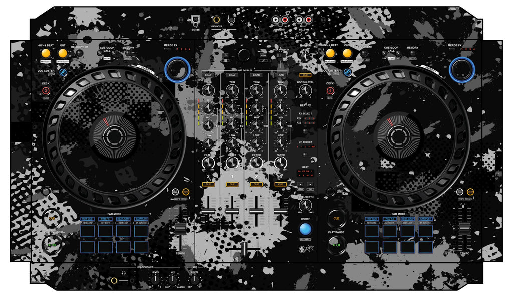 Pioneer DJ DDJ FLX6 Skin Conflict Grey