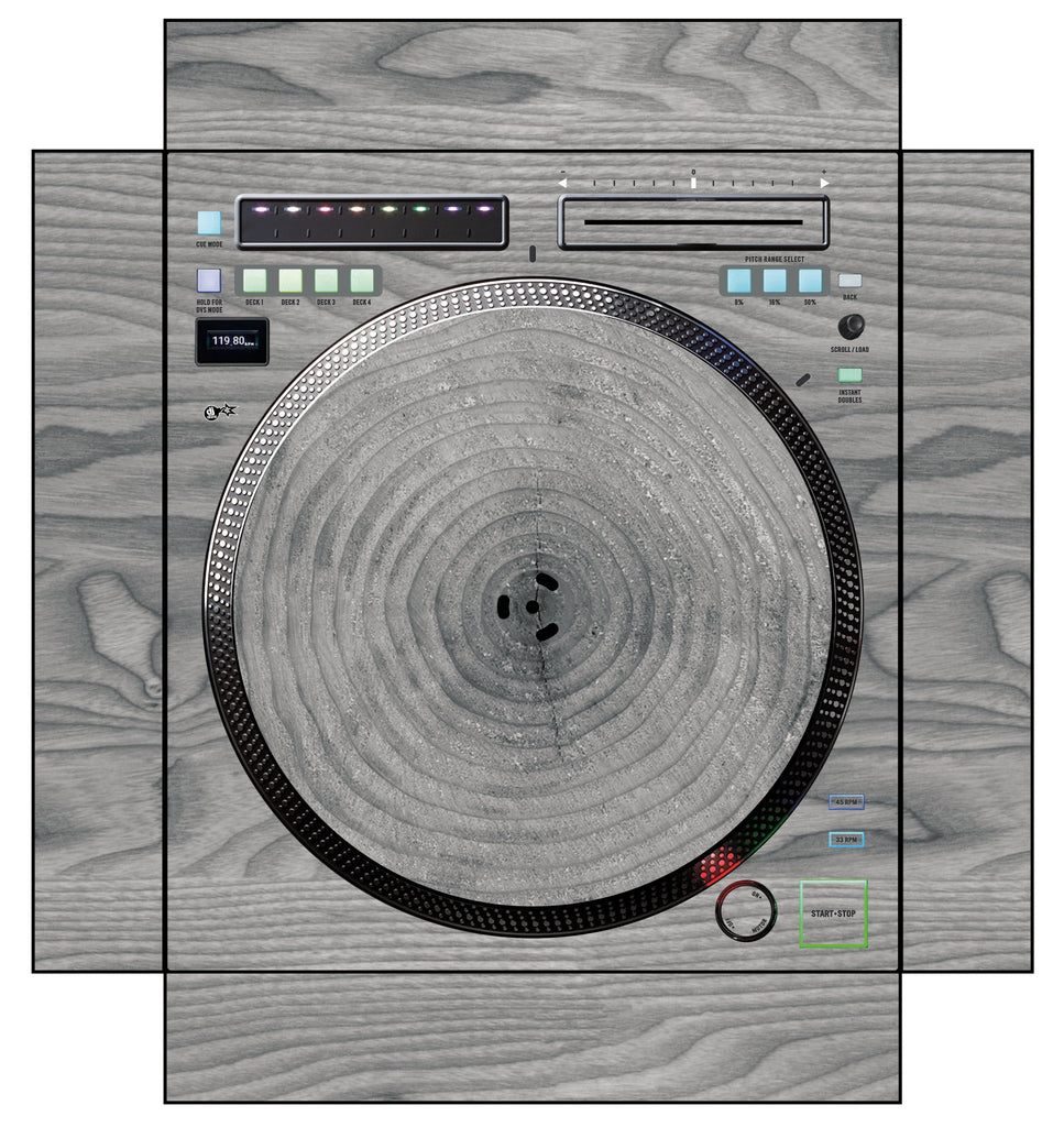 Rane TWELVE MK2 Skin Wood Grey