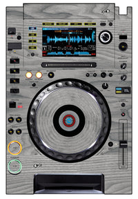 Pioneer DJ CDJ 2000 Skin Wood Grey