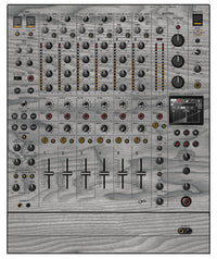 Pioneer DJ DJM V10 LF Skin Wood Grey
