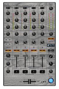 Pioneer DJ DDJ 1000 SRT MIXER Skin Wood Grey