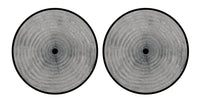 Universal Vinyl Labelsticker (10.2 cm - REGULAR) Skin Wood Grey