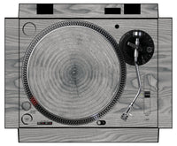 Pioneer DJ PLX 500 Skin Wood Grey