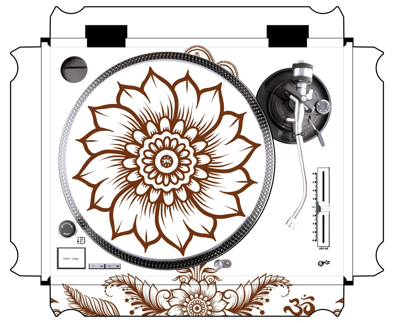 Technics 1200 / 1210 MK2 Skin Henna Classic