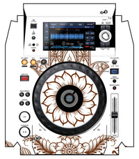 Pioneer DJ XDJ 1000 MK2 Skin Henna Classic