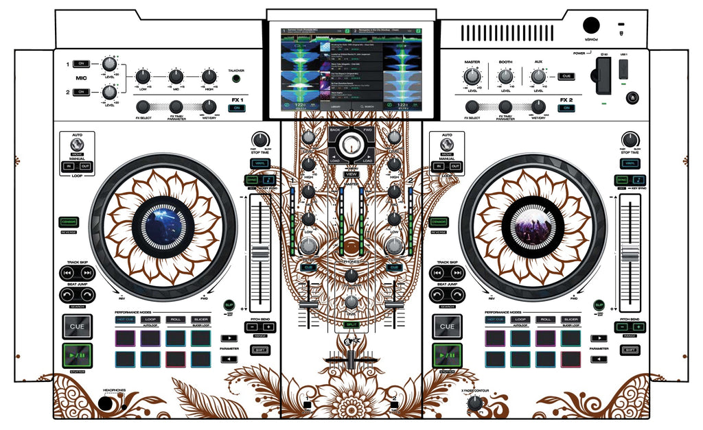 Denon DJ PRIME 2 Skin Henna Classic