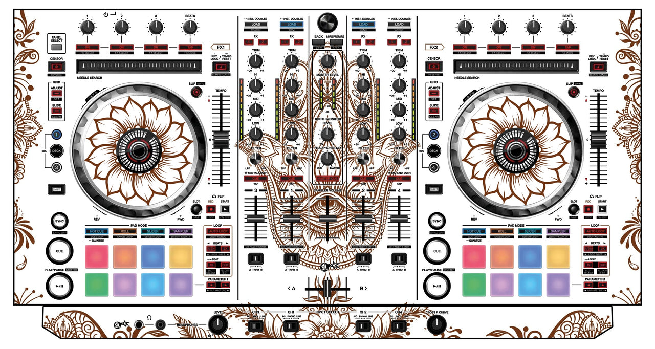 Pioneer DJ DDJ SX 2 Skin Henna Classic