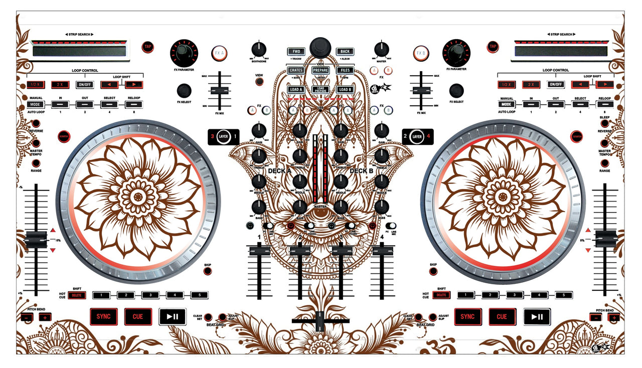 Numark NS 6 Skin Henna Classic
