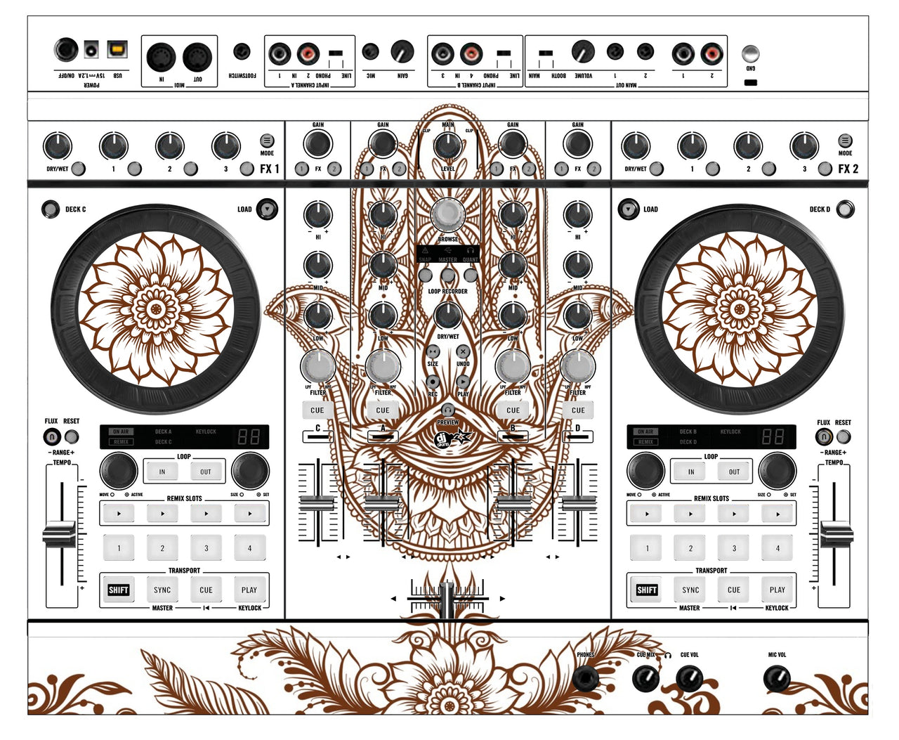 Native Instruments S4 MK2 Skin Henna Classic