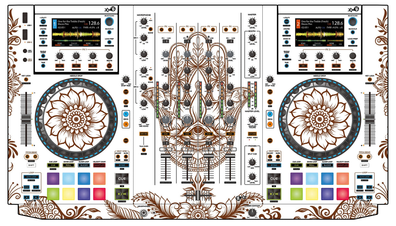 Denon DJ MCX 8000 Skin Henna Classic