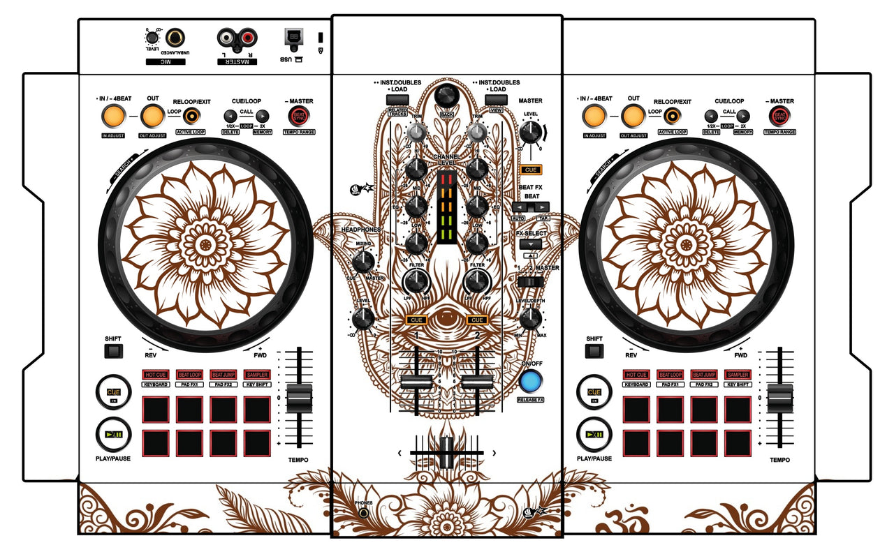 Pioneer DJ DDJ 400 Skin Henna Classic