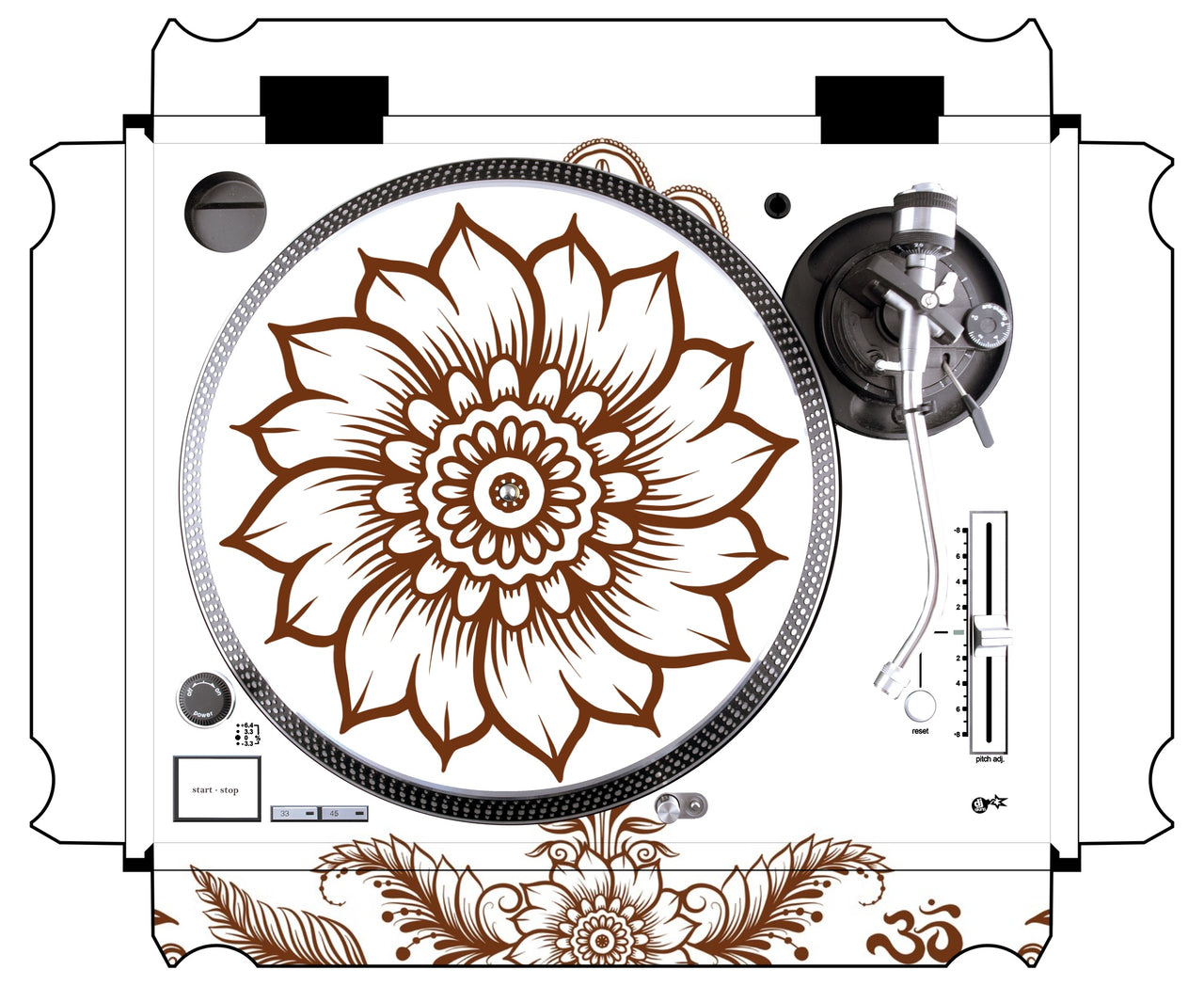 Technics 1200 / 1210 MK5 Skin Henna Classic
