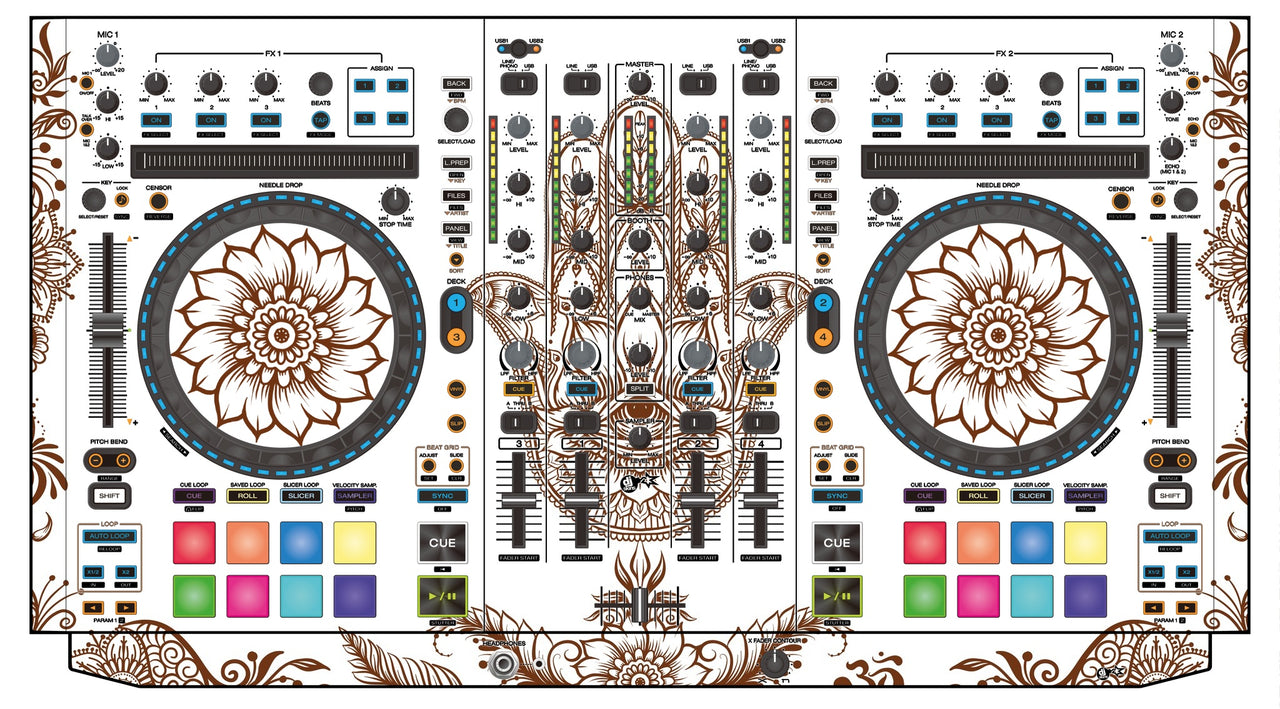 Denon DJ MC 7000 Skin Henna Classic