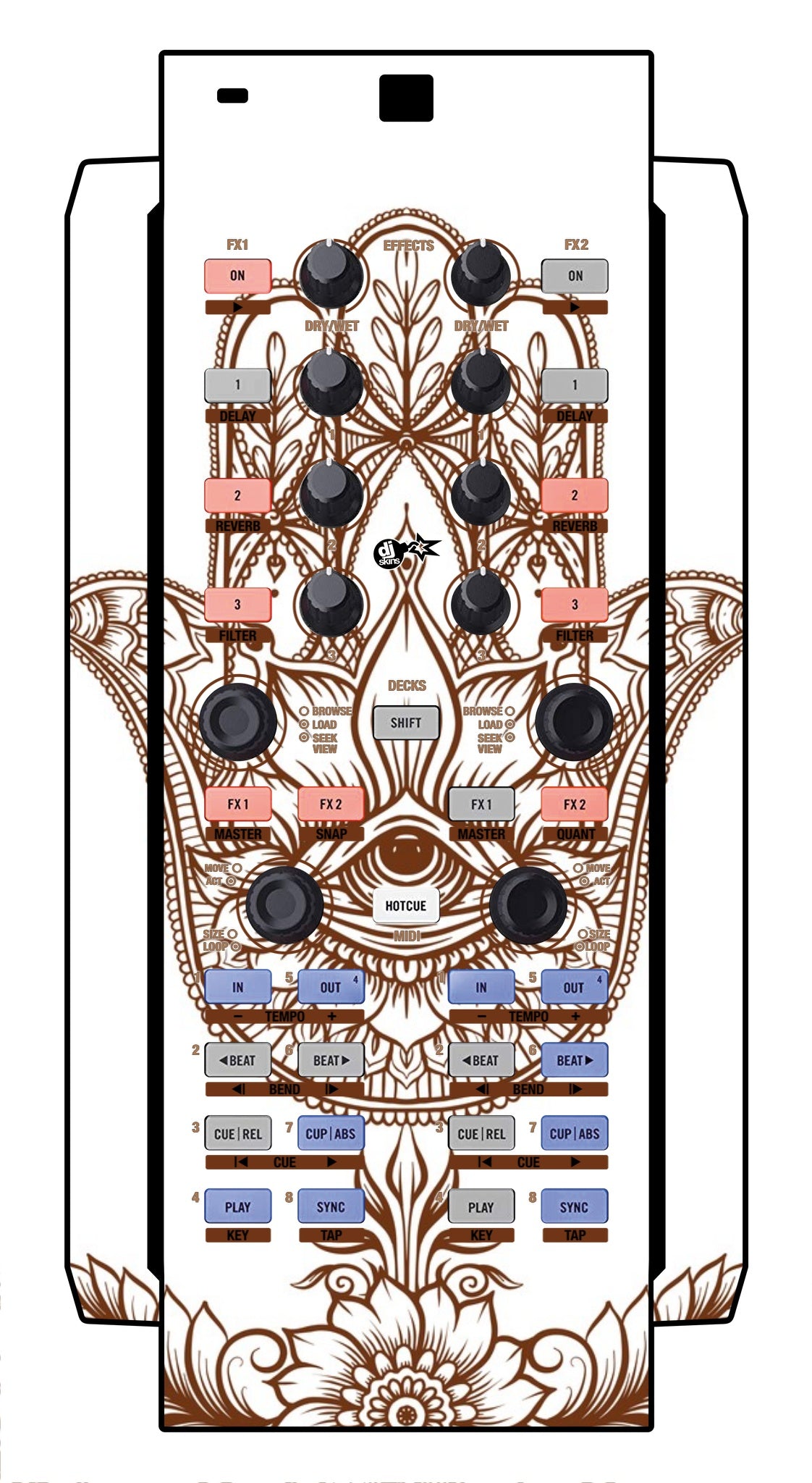 Native Instruments X1 Skin Henna Classic