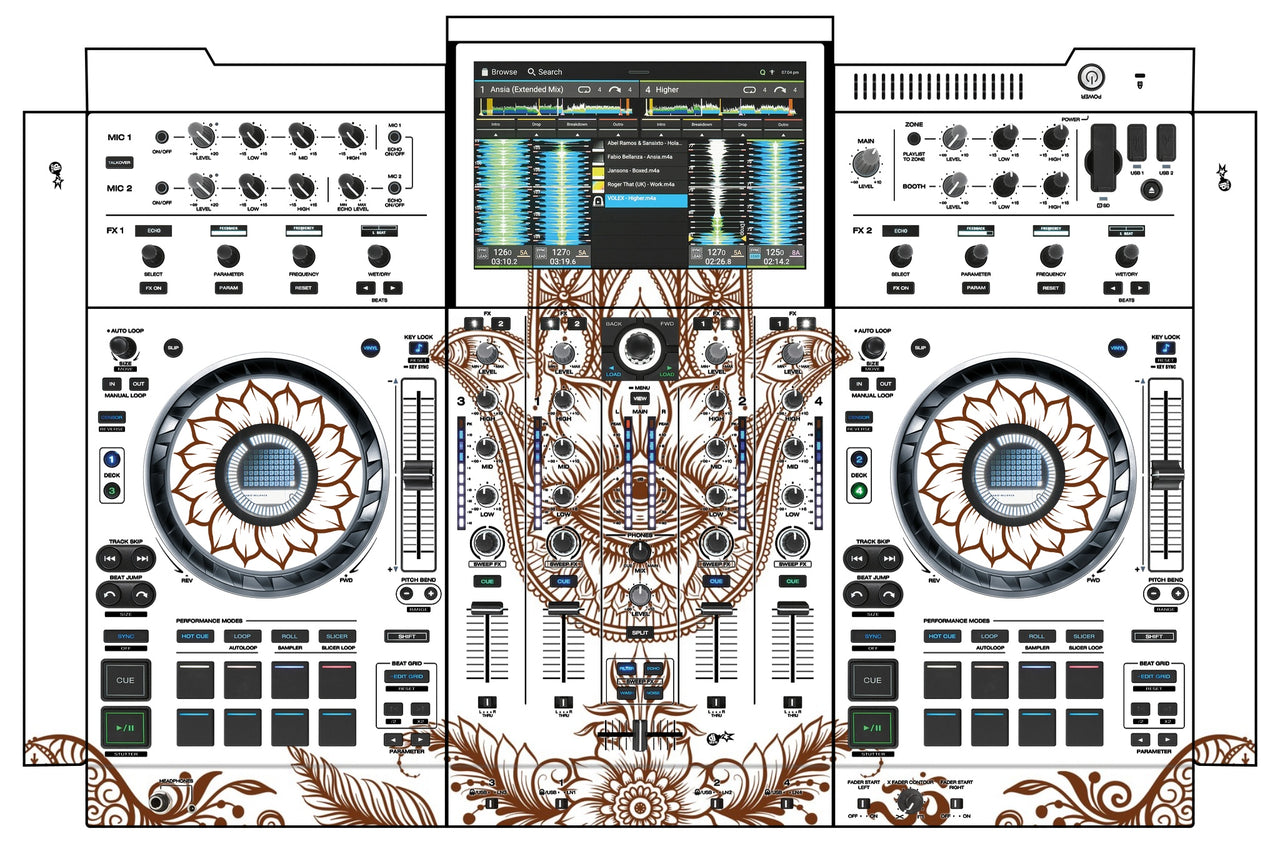 Denon DJ PRIME 4+ Skin Henna Classic