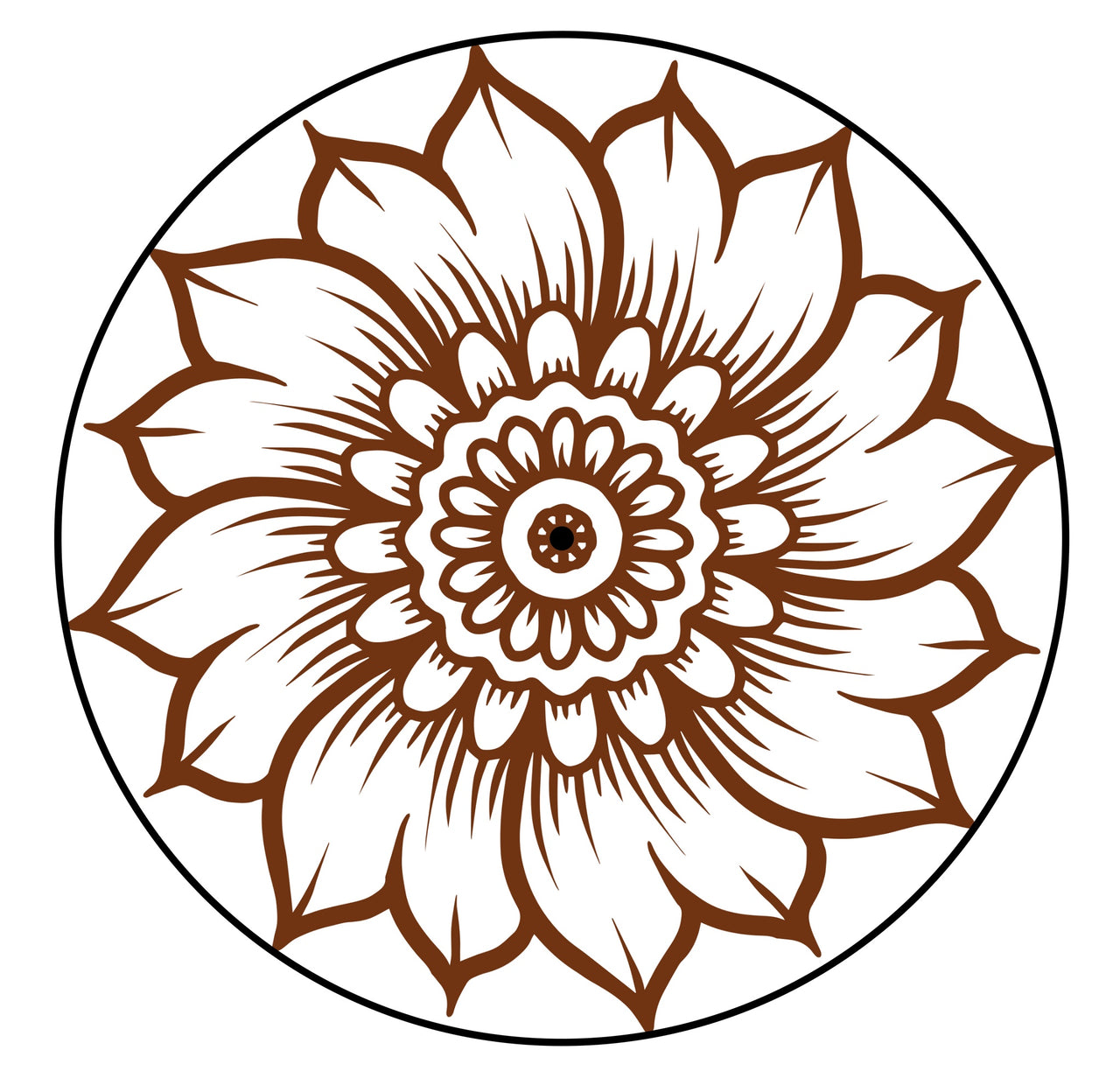 Universal Slipmat 12 Inch Skin Henna Classic