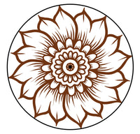 Universal Slipmat 12 Inch Skin Henna Classic