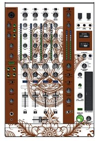 Denon DJ X 1800 Skin Henna Classic