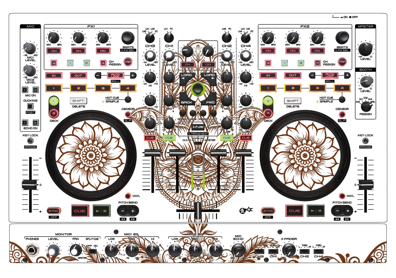 Denon DJ MC 6000 MK2 Skin Henna Classic