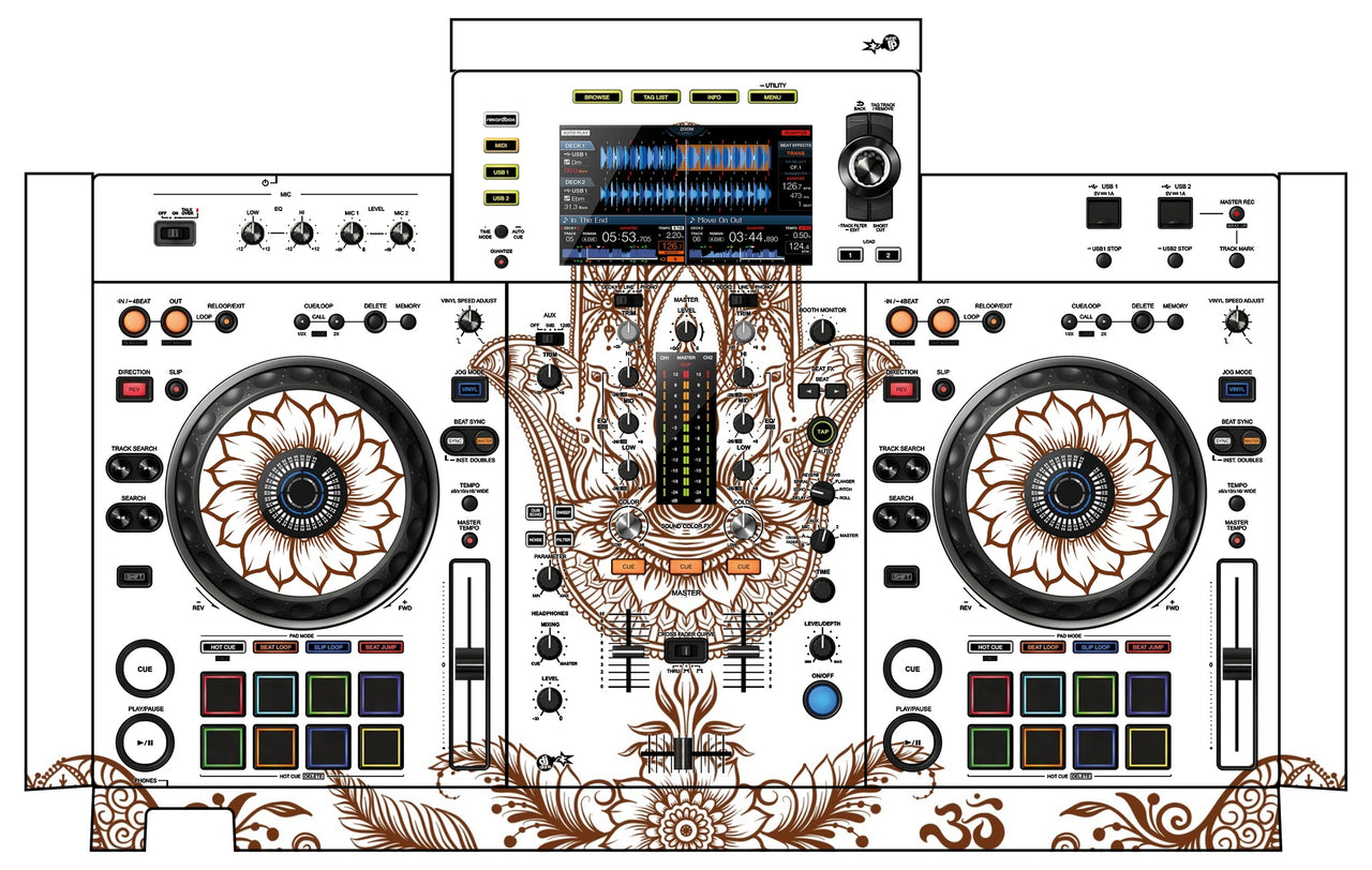 Pioneer DJ XDJ RX 2 Skin Henna Classic