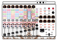 Akai Pro APC 40 MK2 Skin Henna Classic