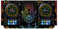 Pioneer DJ DDJ 1000 Skin Henna Rainbow