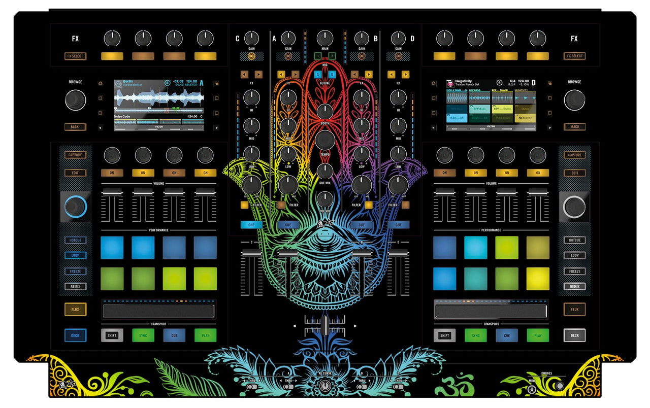 Native Instruments S8 Skin Henna Rainbow