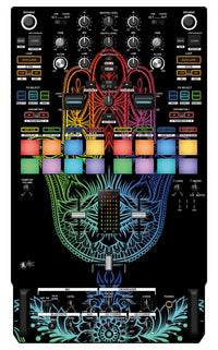 Pioneer DJ DJM S7 Skin Henna Rainbow