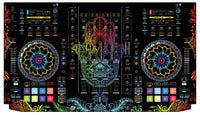 Denon DJ MCX 8000 Skin Henna Rainbow