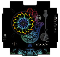 Numark PT 01 incl. Sides Skin Henna Rainbow