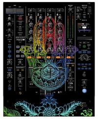 Pioneer DJ DJM A9 Skin Henna Rainbow