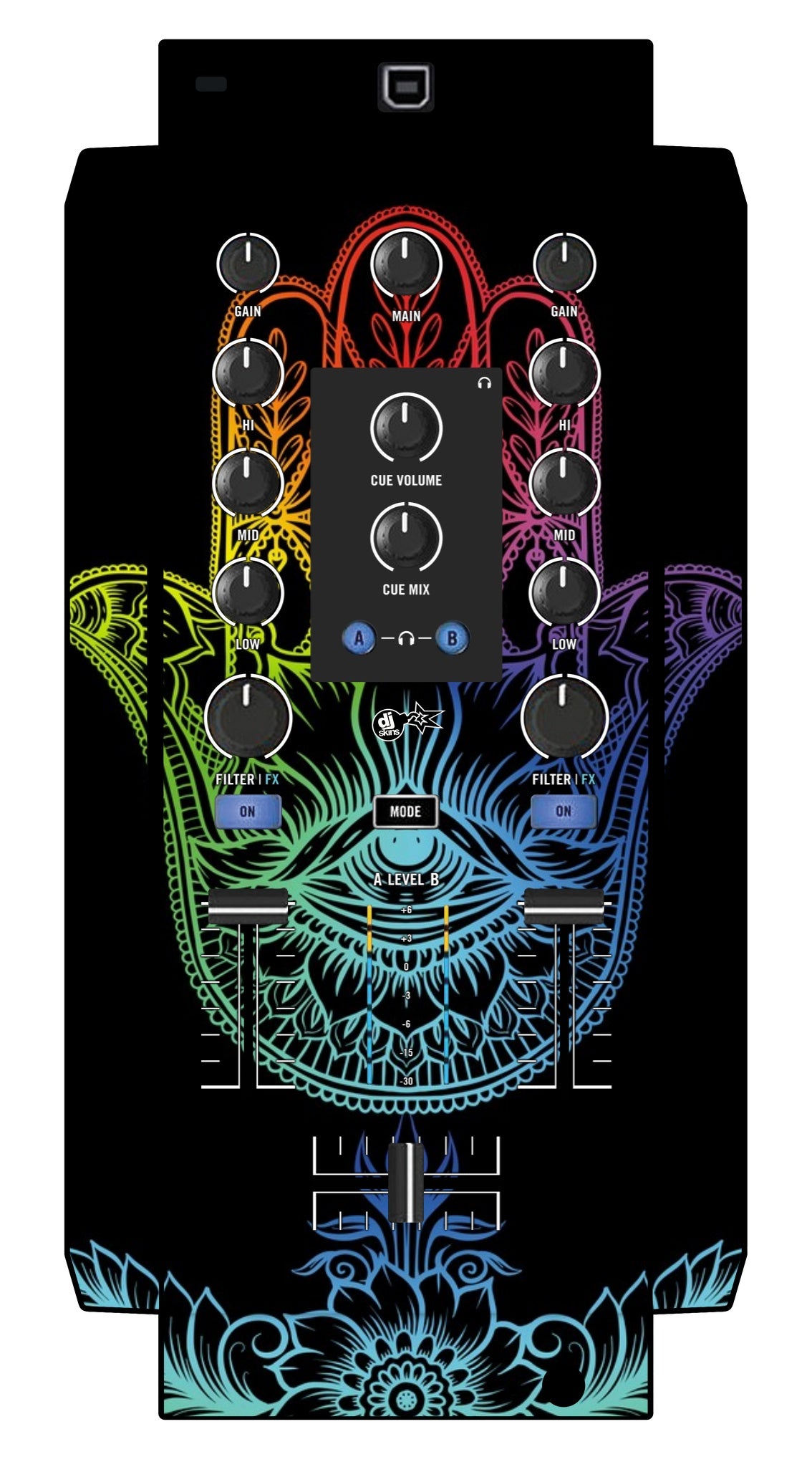 Native Instruments Z1 Skin Henna Rainbow