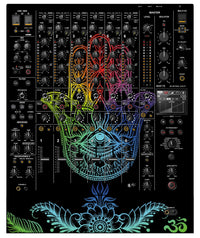 Pioneer DJ DJM V10 LF Skin Henna Rainbow