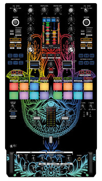 Pioneer DJ DJM S11 Skin Henna Rainbow