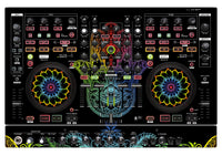 Denon DJ MC 6000 MK2 Skin Henna Rainbow
