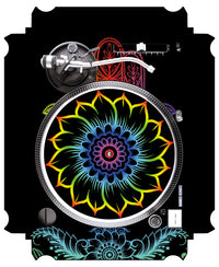 Technics 1200 / 1210 MK2 VERTICAL Skin Henna Rainbow