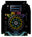 Pioneer DJ XDJ 1000 Skin Henna Rainbow