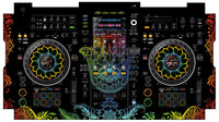 Pioneer DJ XDJ XZ Skin Henna Rainbow
